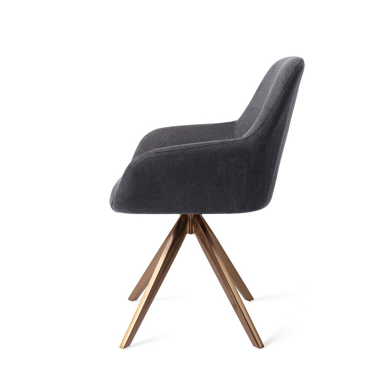 Jesper Home Kushi Black-Out Dining Chair - Turn Rose
