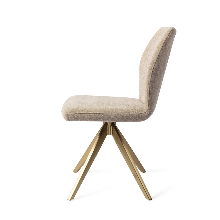 Jesper Home Ikata Funky Fudge Dining Chair - Turn Gold