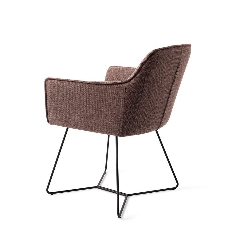 Jesper Home Hofu Potters Clay Dining Chair - Beehive Black