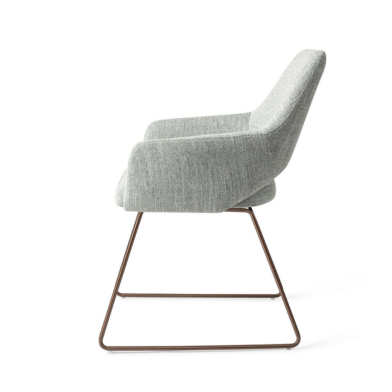 Jesper Home Yanai Soft Sage Dining Chair - Slide Rose