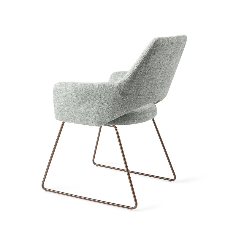 Jesper Home Yanai Soft Sage Dining Chair - Slide Rose