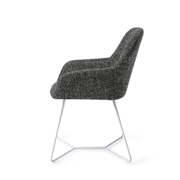 Jesper Home Kushi Skyfall Dining Chair - Beehive White