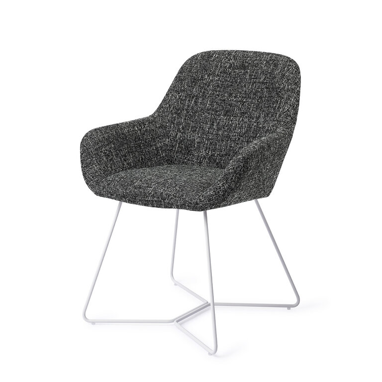 Jesper Home Kushi Skyfall Dining Chair - Beehive White