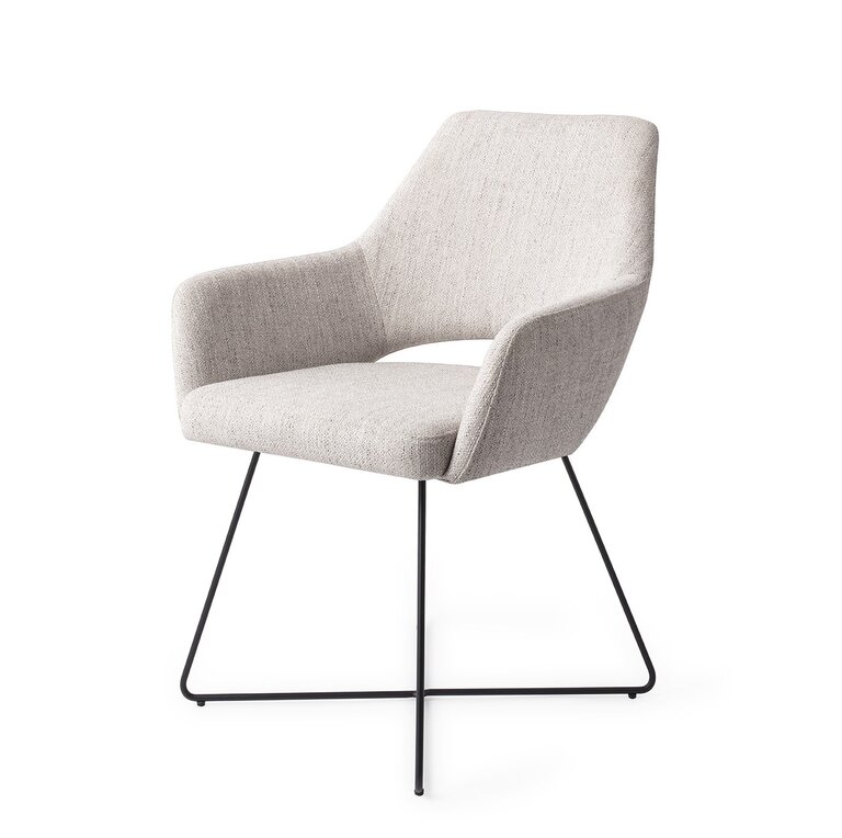 Jesper Home Yanai Pigeon Dining Chair - Cross Black