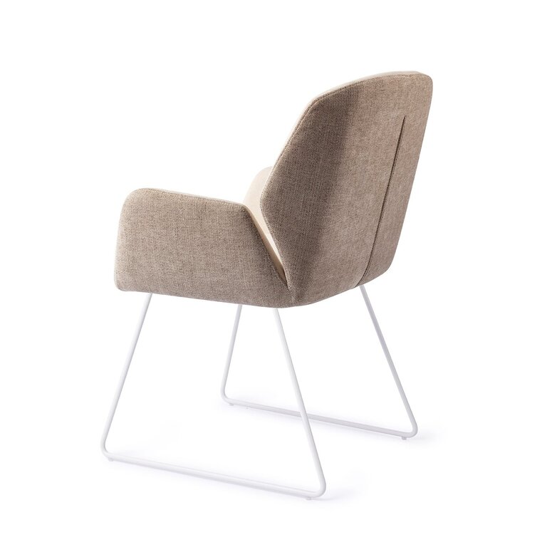 Jesper Home Myoko Sandy Hill Dining Chair - Slide White