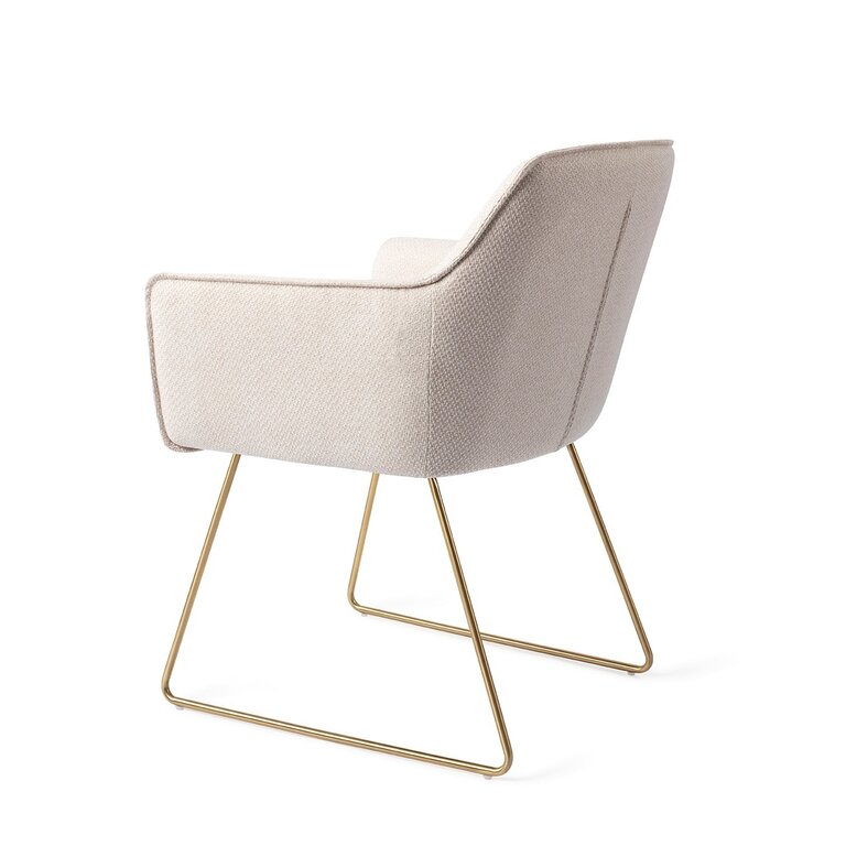 Jesper Home Hofu Enoki Dining Chair - Slide Gold