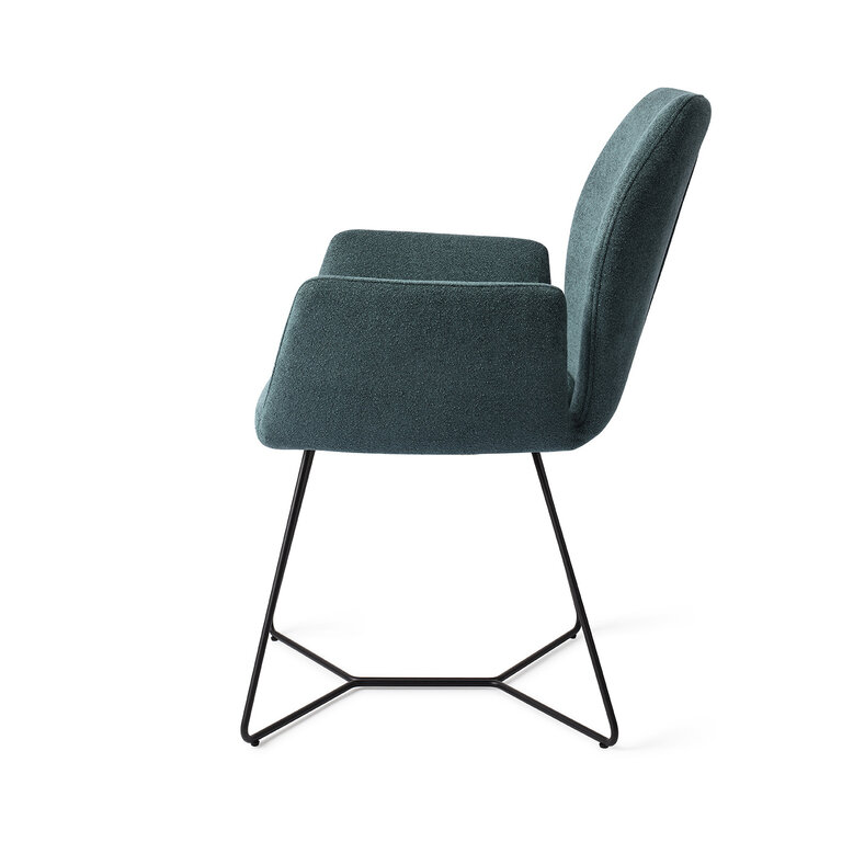 Jesper Home Misaki Merry Mermaid Dining Chair - Beehive Black