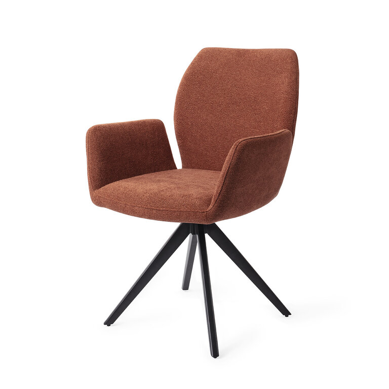 Jesper Home Misaki Cosy Copper Dining Chair - Turn Black