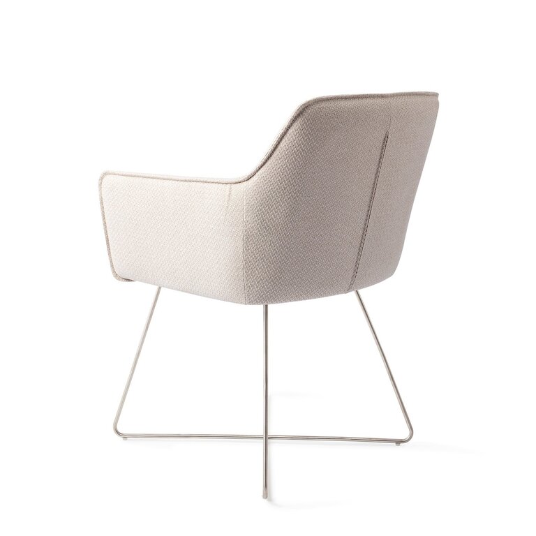 Jesper Home Hofu Enoki Dining Chair - Cross Steel