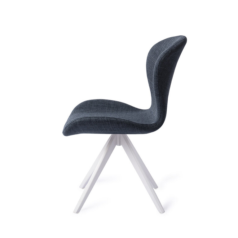 Jesper Home Moji Mystic Marine Dining Chair - Turn White