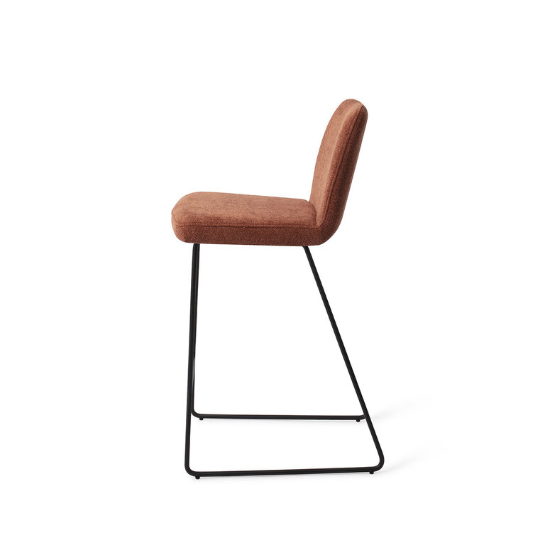 Jesper Home Ikata Cosy Copper Bar Chair - Slide Black (L)