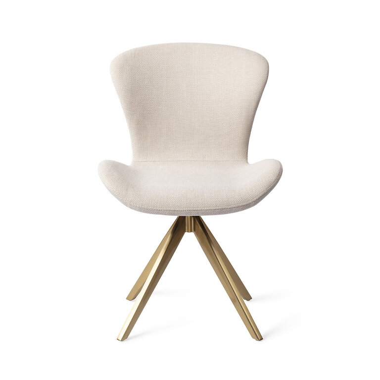 Jesper Home Moji Coconuts Dining Chair - Turn Gold