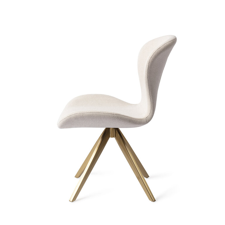 Jesper Home Moji Coconuts Dining Chair - Turn Gold