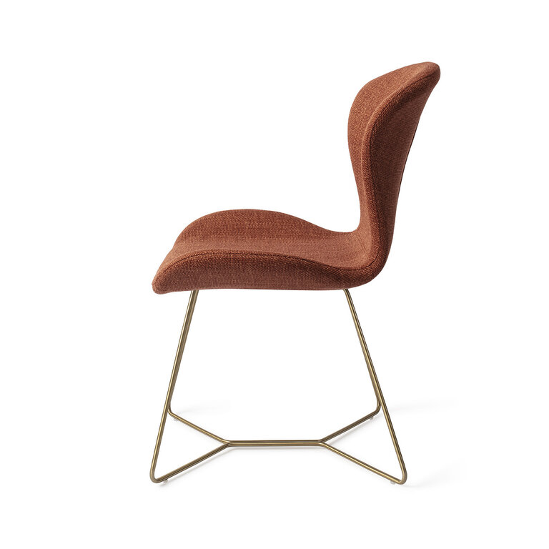 Jesper Home Moji Happy Hazel Dining Chair - Beehive Gold