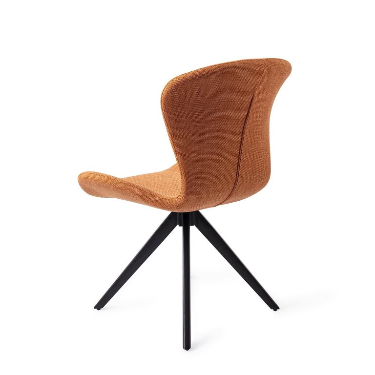 Jesper Home Moji Flax and Hay Dining Chair - Turn Black