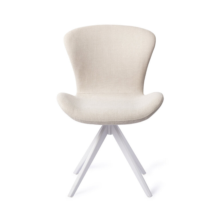 Jesper Home Moji Coconuts Dining Chair - Turn White