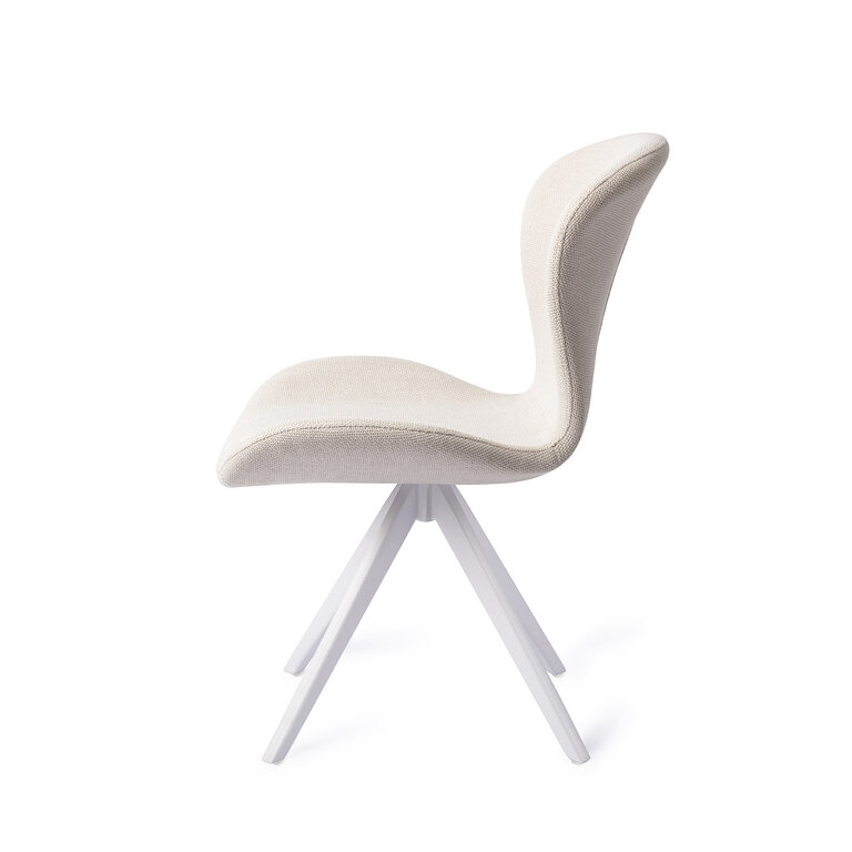 Jesper Home Moji Coconuts Dining Chair - Turn White