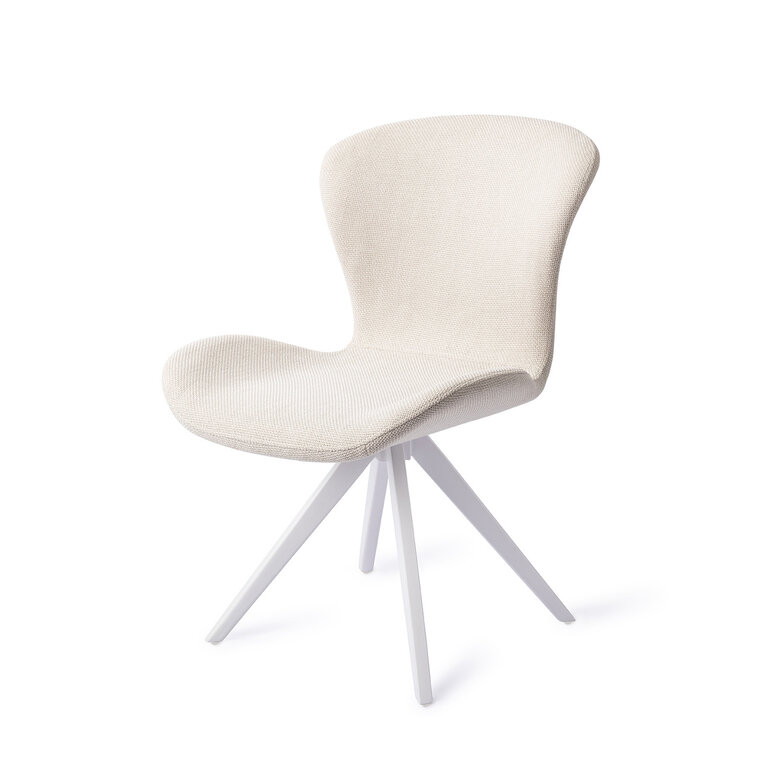 Jesper Home Moji Coconuts Dining Chair - Turn White