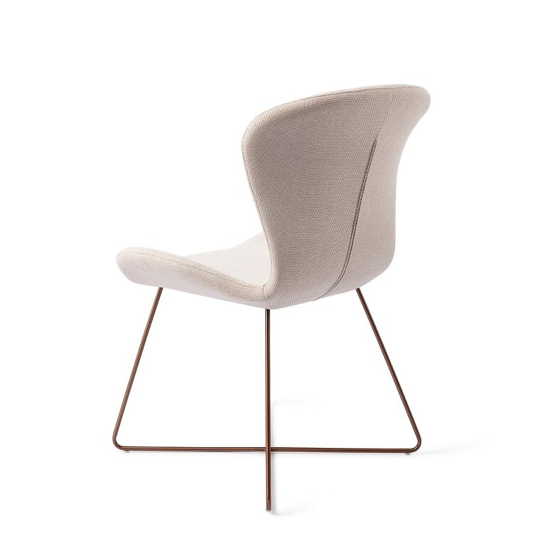 Jesper Home Moji Coconuts Dining Chair - Cross Rose