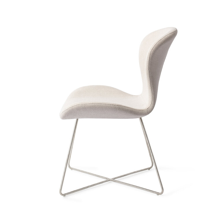 Jesper Home Moji Coconuts Dining Chair - Cross Steel