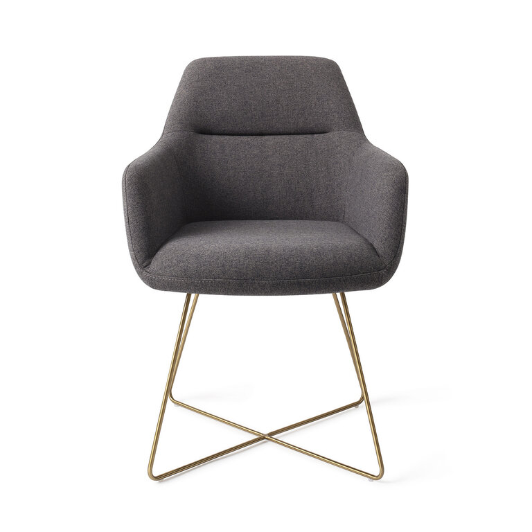 Jesper Home Kinko Shadow Dining Chair - Cross Gold