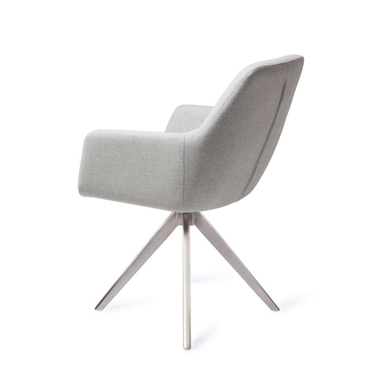 Jesper Home Kinko Cloud Dining Chair - Turn Steel