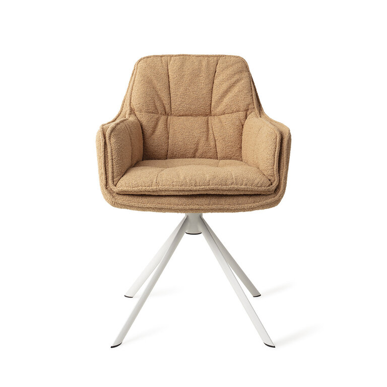 Jesper Home Akune Sunbaked Dining Chair - Revolve White