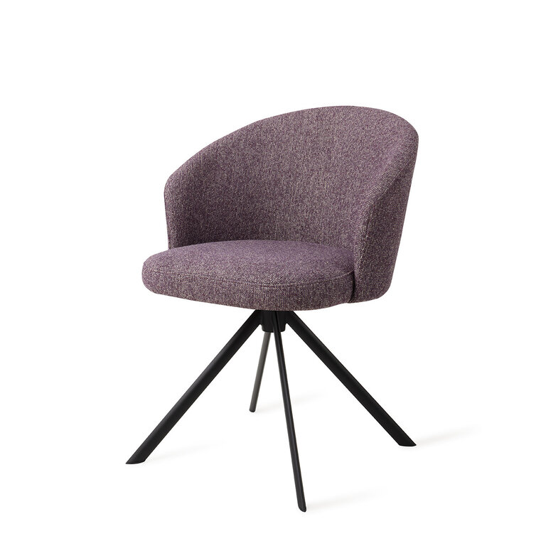 Jesper Home Niimi Perfect Plum Dining Chair - Revolve Black