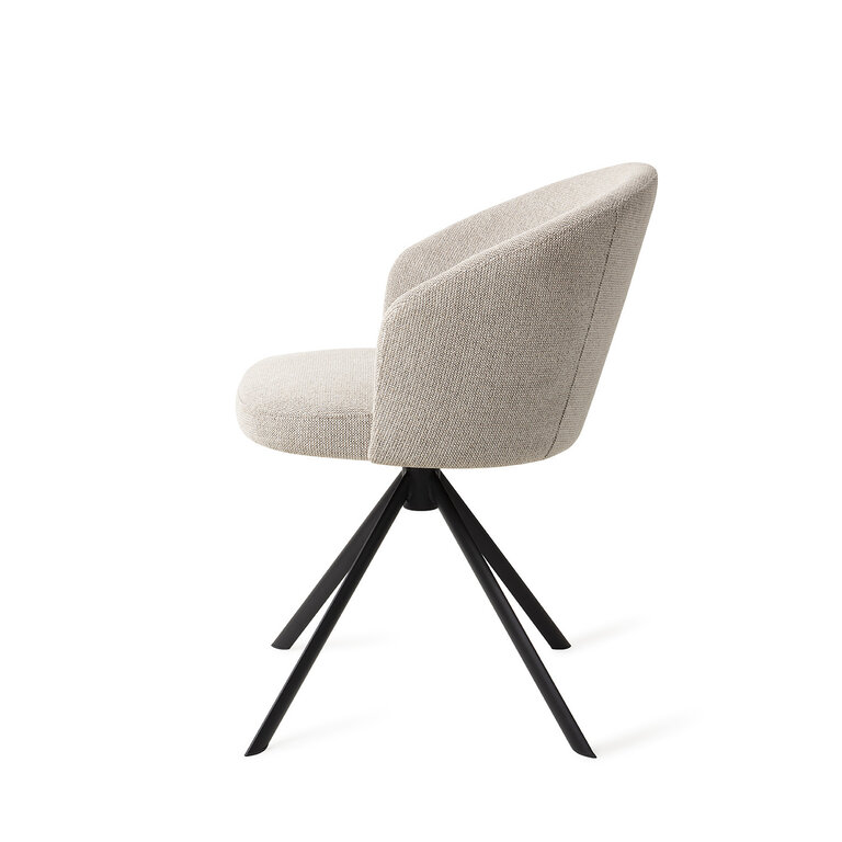 Jesper Home Niimi Pure Pale Dining Chair - Revolve Black