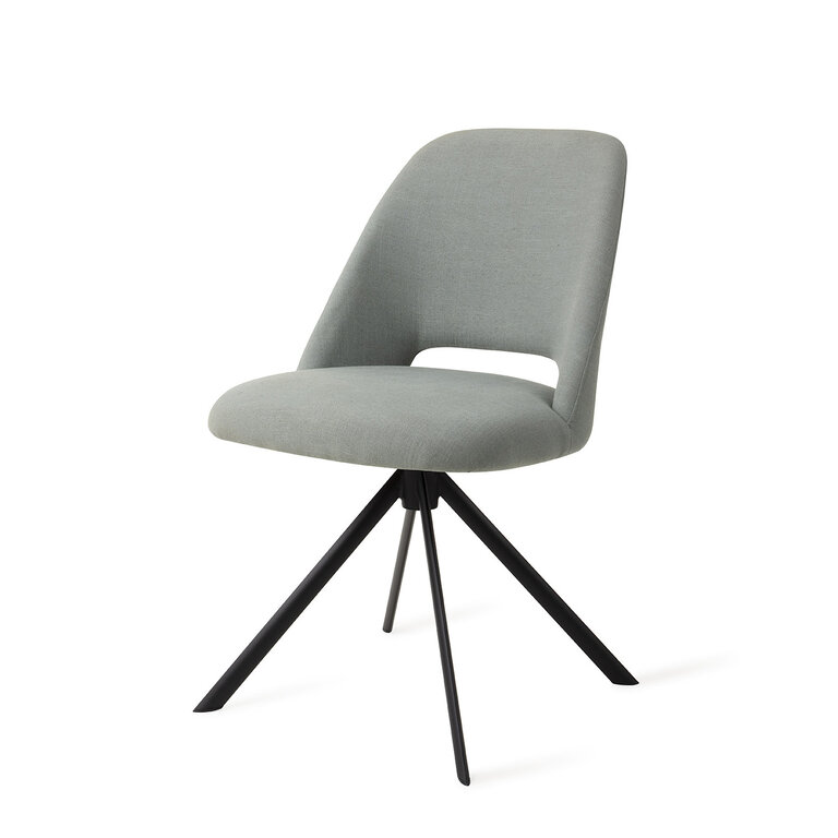 Jesper Home Sasue Sure Azure Dining Chair - Revolve Black