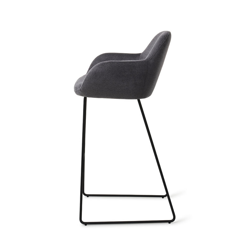 Jesper Home Kushi Black-Out Bar Chair - Slide Black (H)