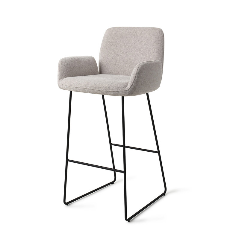 Jesper Home Misaki Pretty Plaster Bar Chair - Slide Black (H)