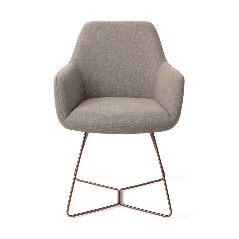 Jesper Home Hiroo Foggy Fusion Dining Chair - Beehive Rose