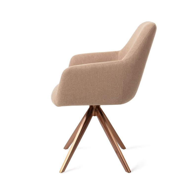 Jesper Home Hiroo Whisper Wheat Dining Chair - Turn Rose