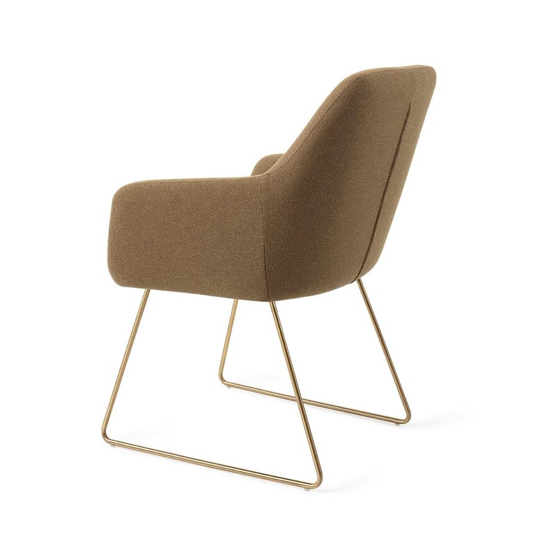 Jesper Home Hiroo Willow Dining Chair - Slide Gold