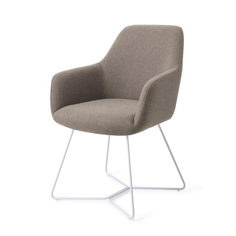 Jesper Home Hiroo Foggy Fusion Dining Chair - Beehive White