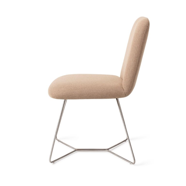 Jesper Home Taiwa Whisper Wheat Dining Chair - Beehive Steel