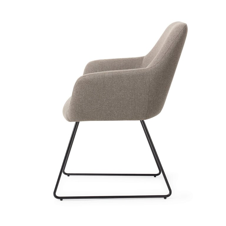 Jesper Home Hiroo Foggy Fusion Dining Chair - Slide Black