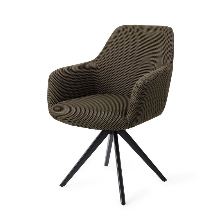 Jesper Home Hiroo Jungle Jewel Dining Chair - Turn Black