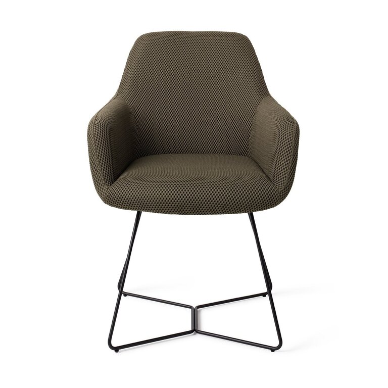 Jesper Home Hiroo Jungle Jewel Dining Chair - Beehive Black