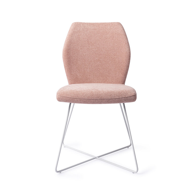 Jesper Home Ikata Anemone Dining Chair - Cross White