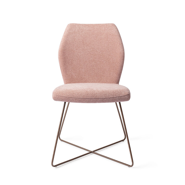 Jesper Home Ikata Anemone Dining Chair - Cross Rose