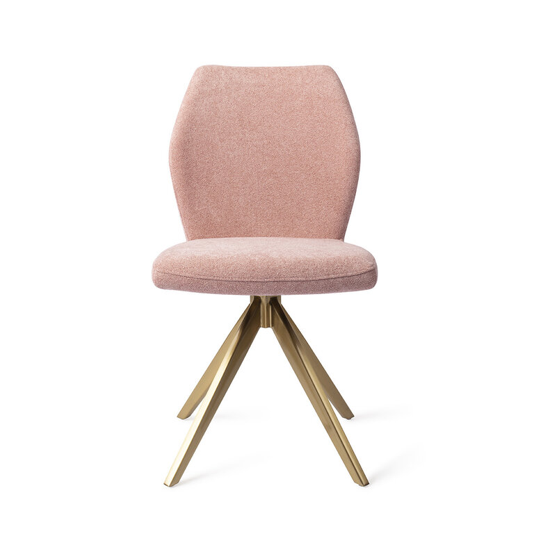 Jesper Home Ikata Anemone Dining Chair - Turn Gold