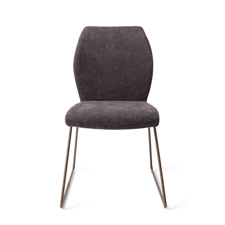 Jesper Home Ikata Almost Black Dining Chair - Slide Rose