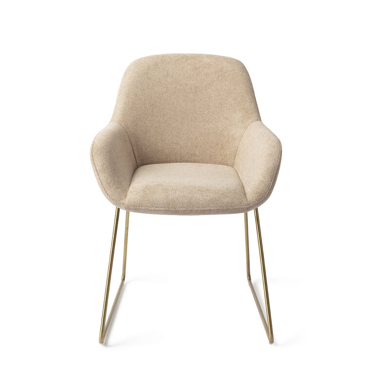 Jesper Home Kushi Desert Dunes Dining Chair - Slide Gold