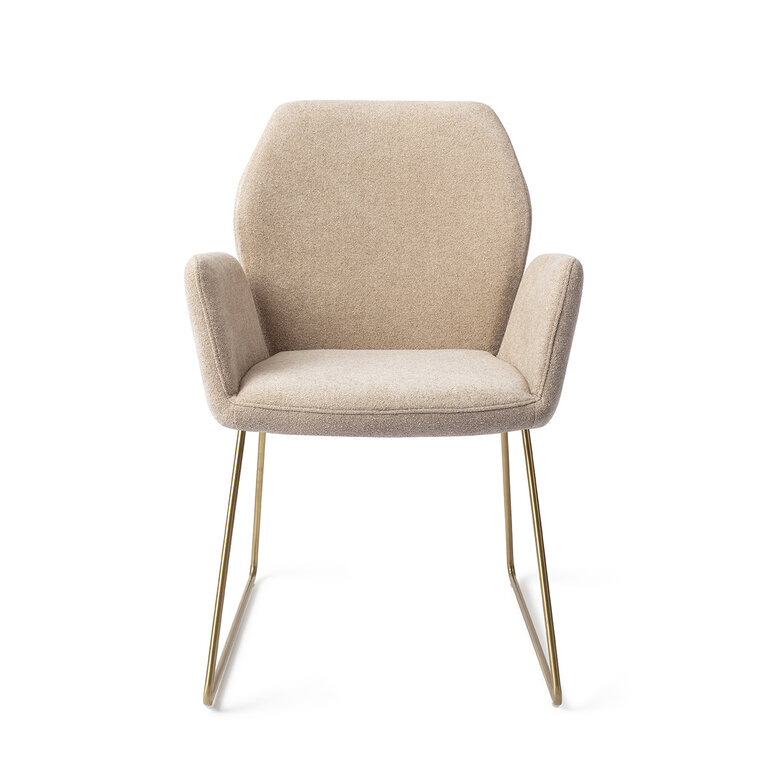 Jesper Home Misaki Funky Fudge Dining Chair - Slide Gold