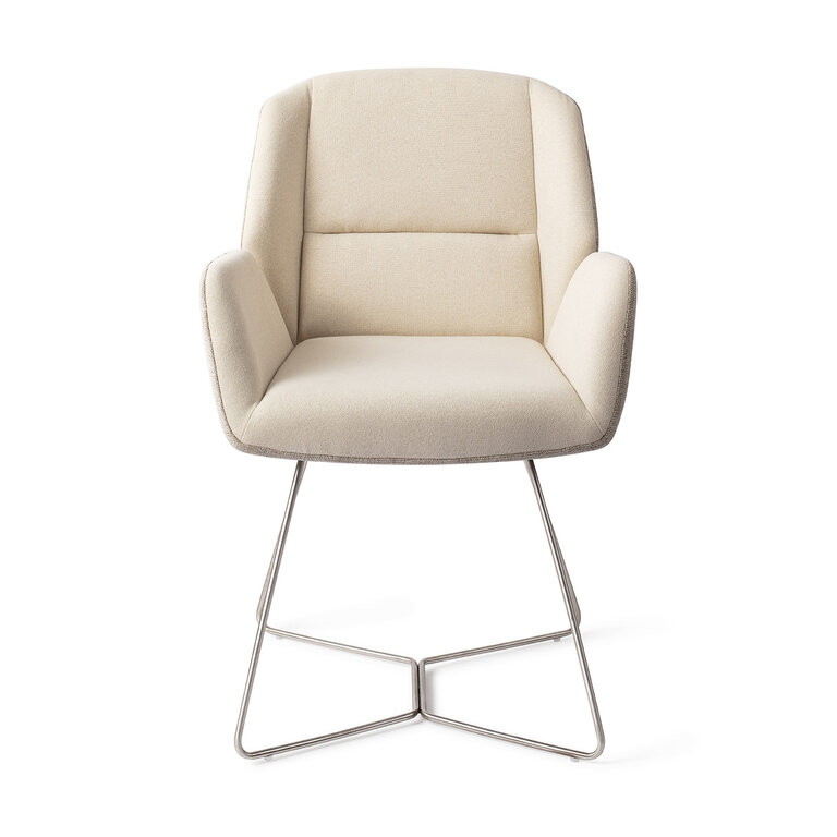 Jesper Home Myoko Sandy Hill Dining Chair - Beehive Steel