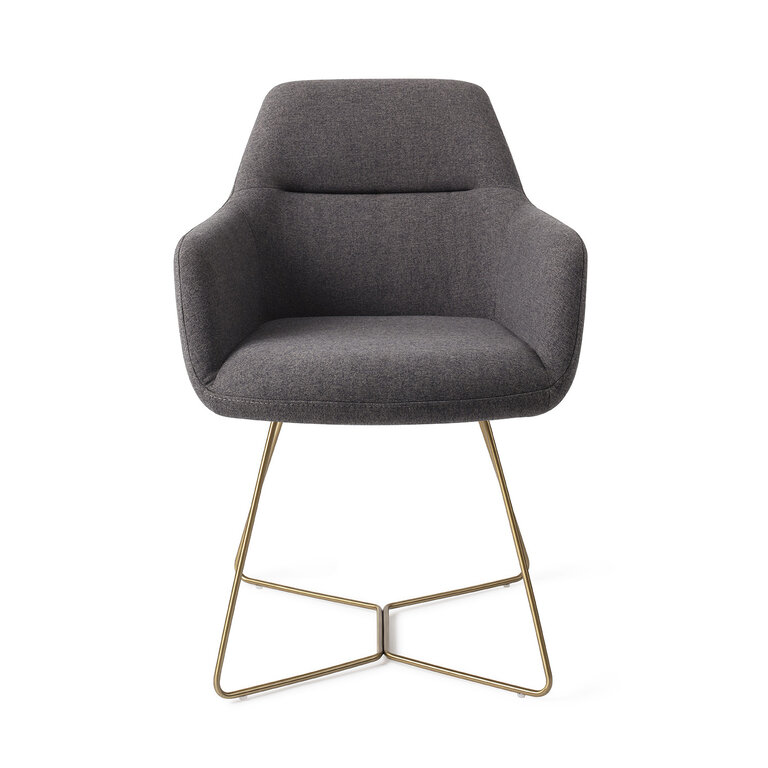 Jesper Home Kinko Shadow Dining Chair - Beehive Gold