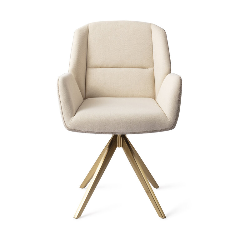 Jesper Home Myoko Sandy Hill Dining Chair - Turn Gold