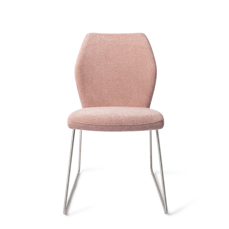 Jesper Home Ikata Anemone Dining Chair - Slide Steel